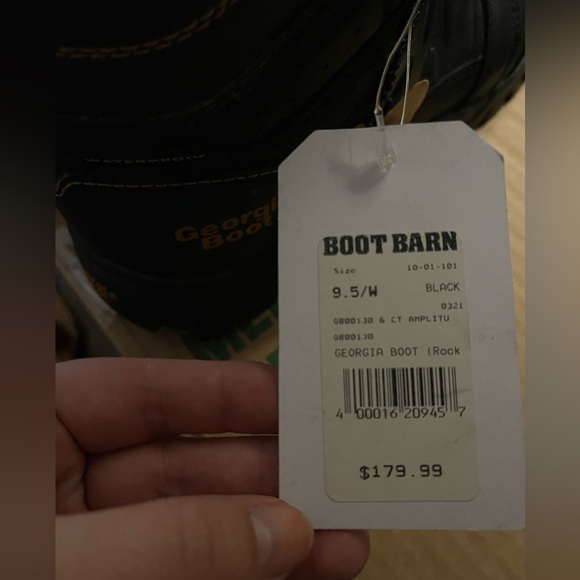 Men’s 9.5 W Steel Toed Georgia Boot Amplitude - Picture 4 of 8